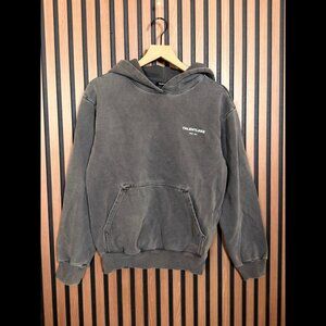 Talentless Hoodie Small Men’s Gray Fleece Graphic Pullover Sweater